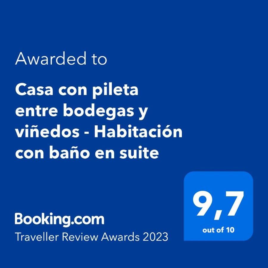 Homestay Praderas Con Piscina - Con Bano En - Zona Entre Bodegas Y Vinedos